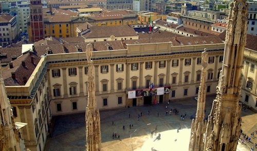 Giotto: Milano, palazzo Reale, Polittico Stefaneschi e altro