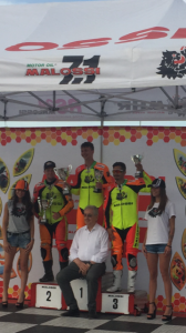 Premiazione, Trofeo Malossi, Circuito Tazio Nuvolari, Cervesina, Pavia, 10 giugno 2018.